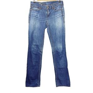 Madewell Rail Straight Well Worn In Medium Wash Jeans Size 26